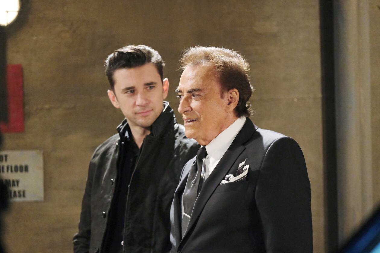Tony is back in salem with chad days of our lives