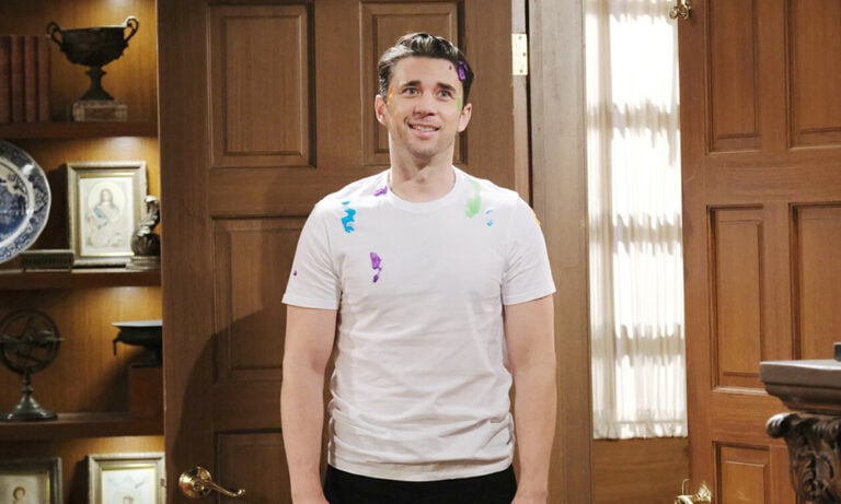 chad slime fight kids days of our lives