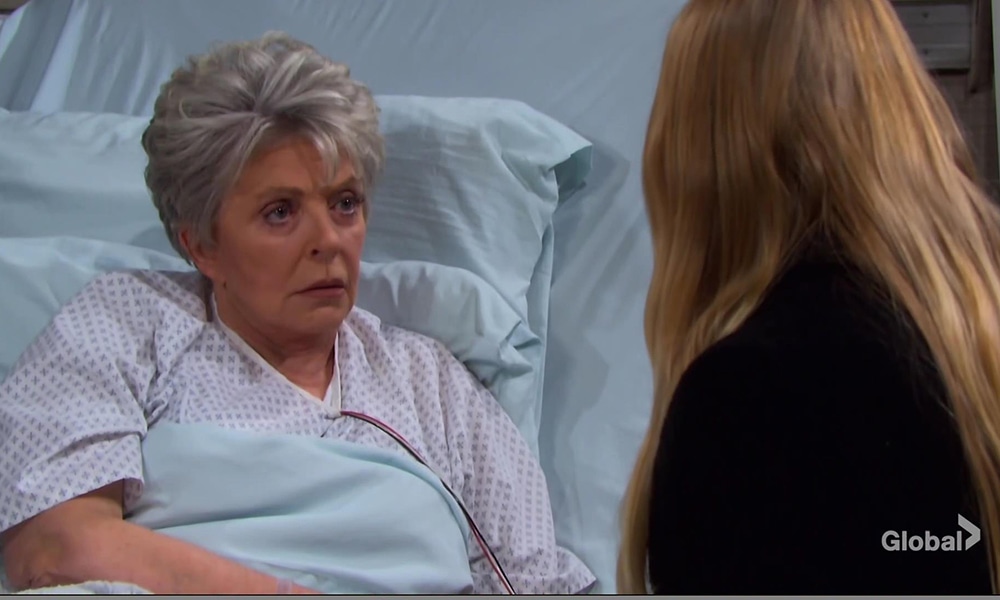 julie hospitalized with abby at side days of our lives
