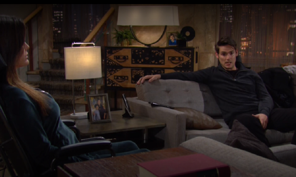 chelsea and adam discuss new company young and restless