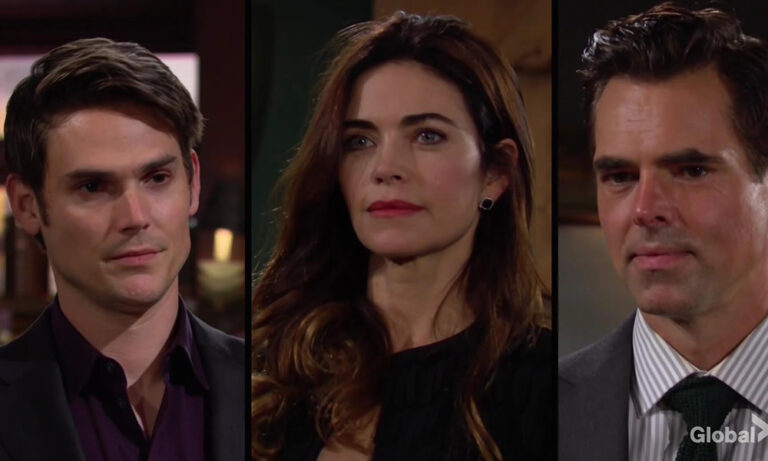 adam, victoria and billy young and restless