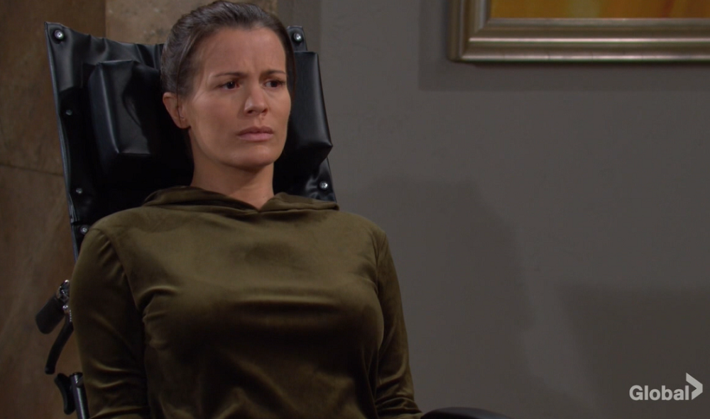 chelsea sitting in her chair young and the restless day ahead recaps soaps spoilers