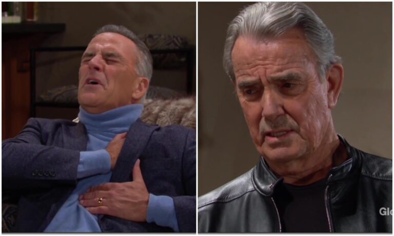 victor lets ashland have heart attack young restless