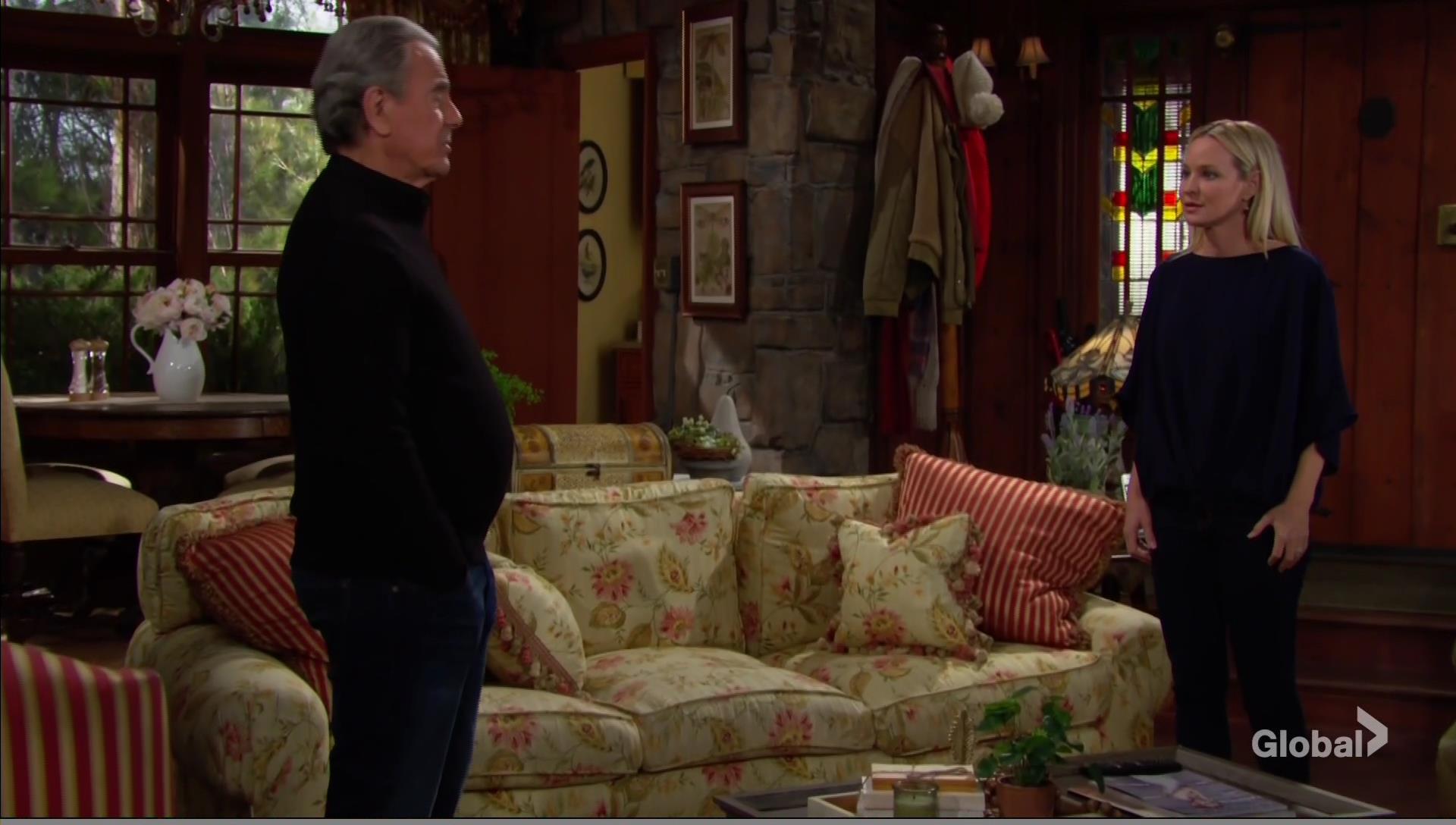 victor asks where adam is young and the restless 