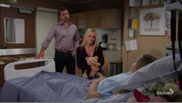 nick sharon sit with faith surgery young and restless