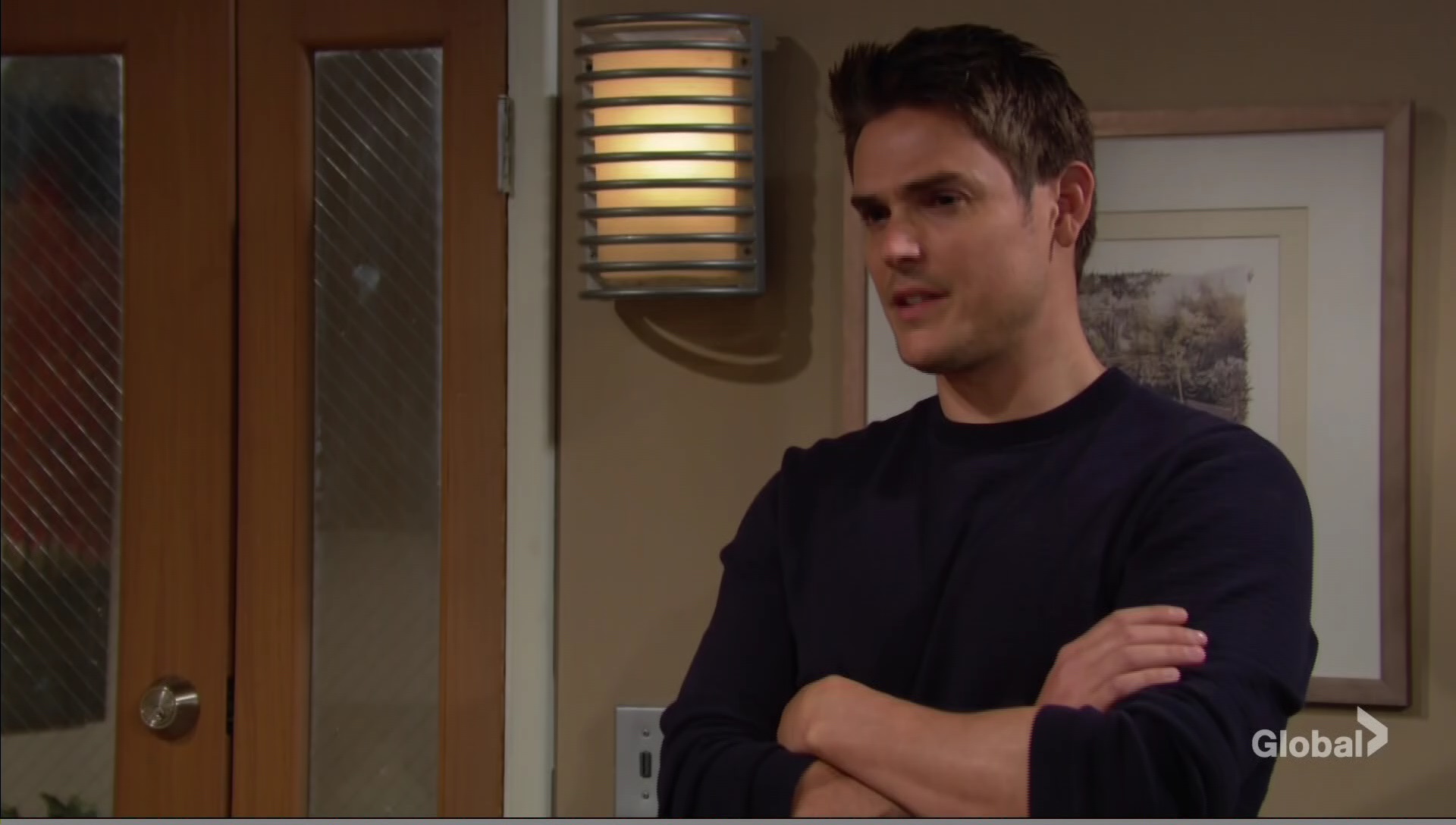 adam visit chelsea psych ward young restless
