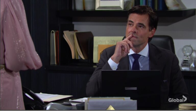 billy compromising position young and restless