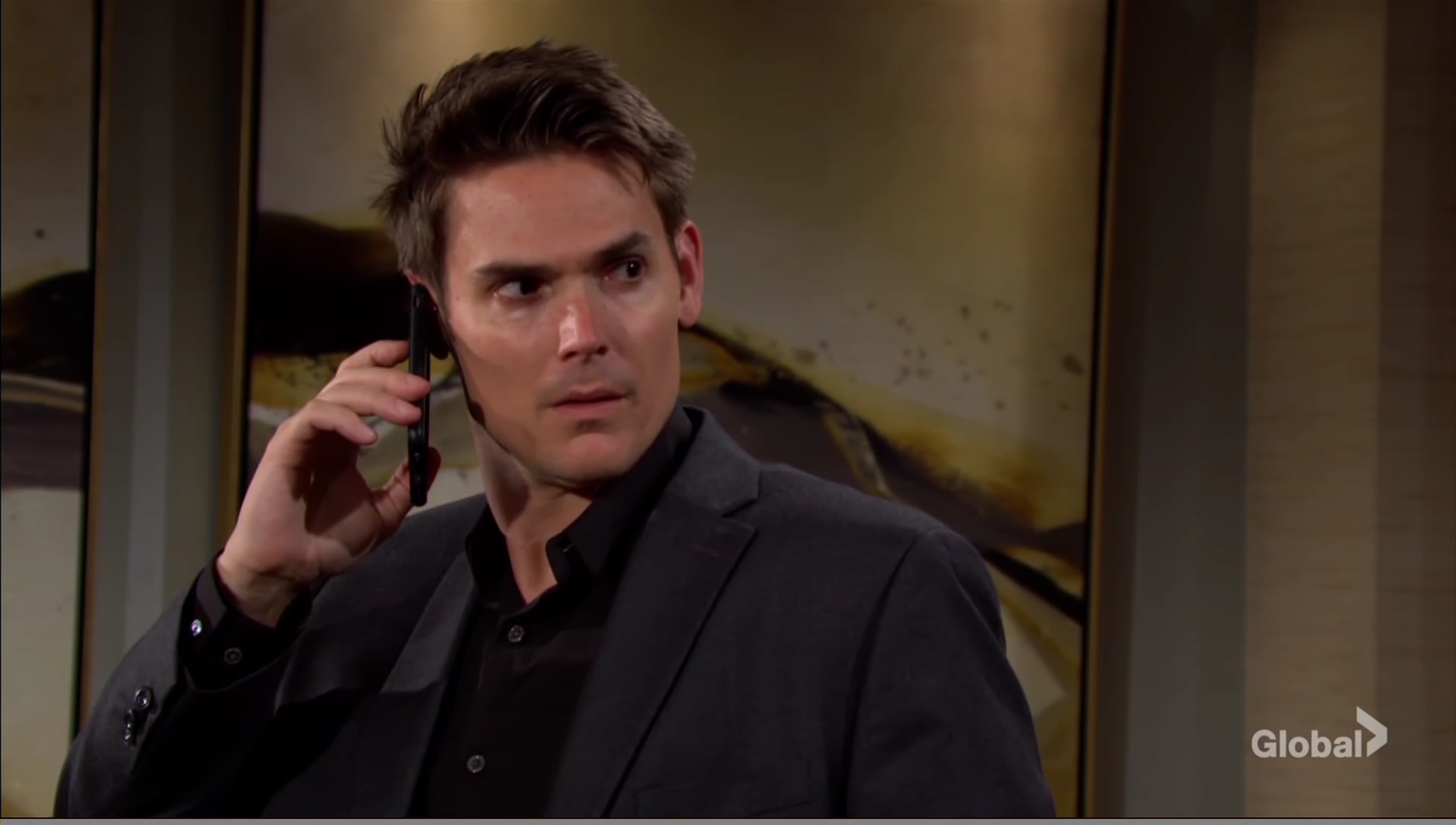 adam concerned sally overheard young restless