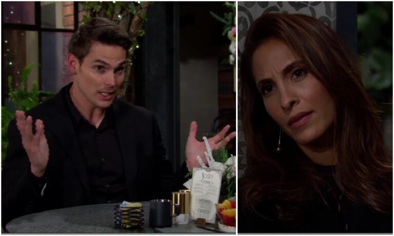 lily eavesdrops adam sally young restless