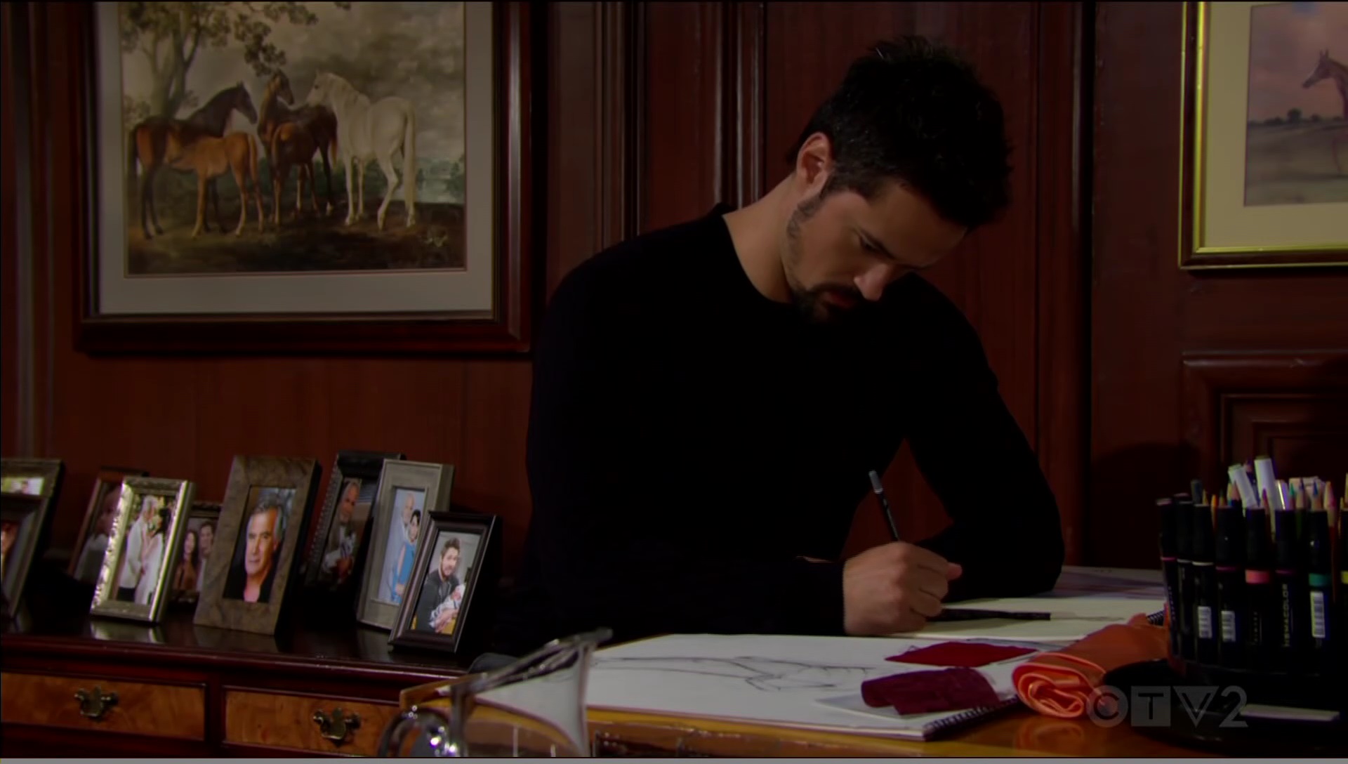 thomas works at bold and beautiful cbs soapsspoilers
