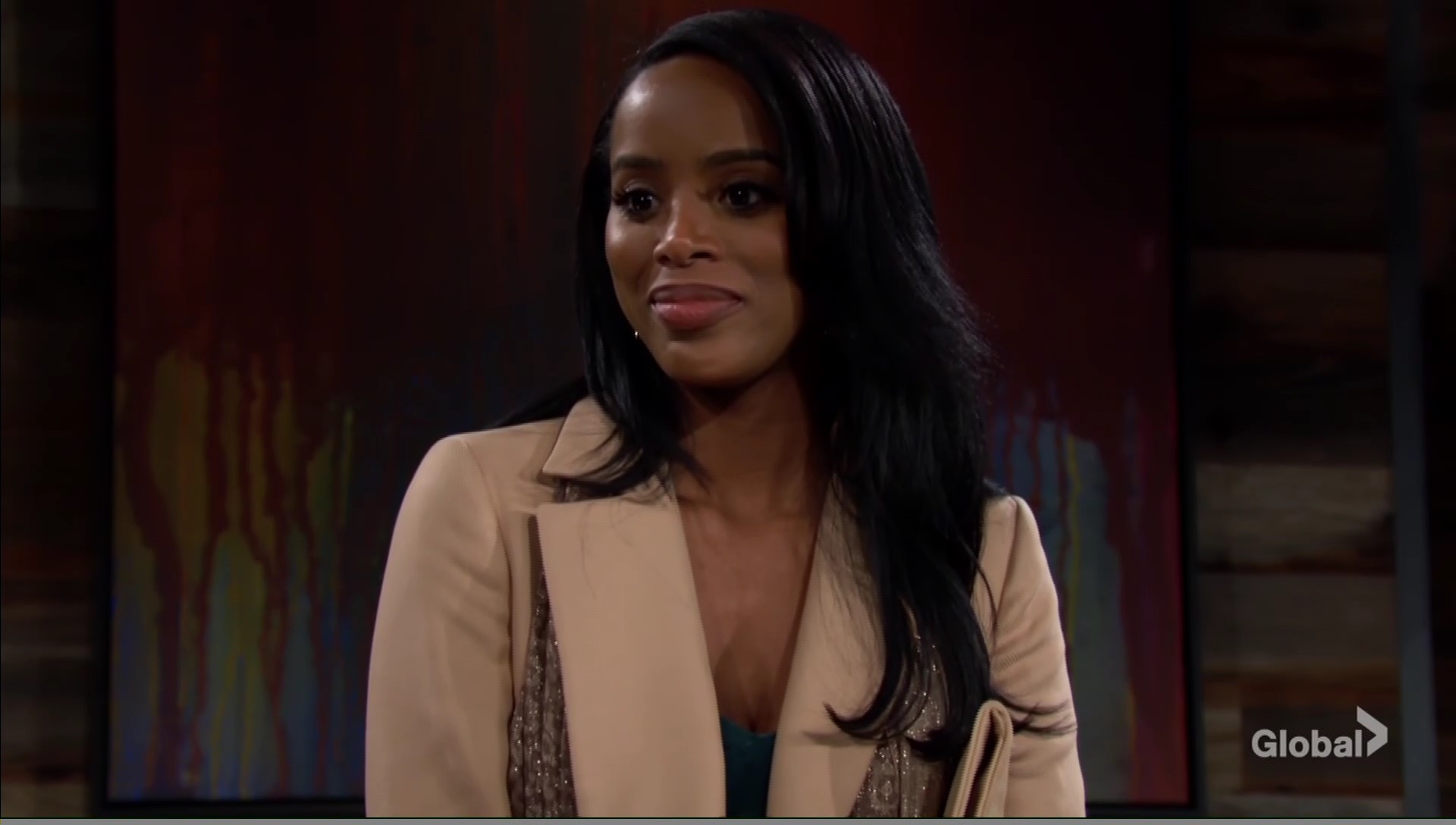 imani flirts with nate young and restless soapsspoilers cbs