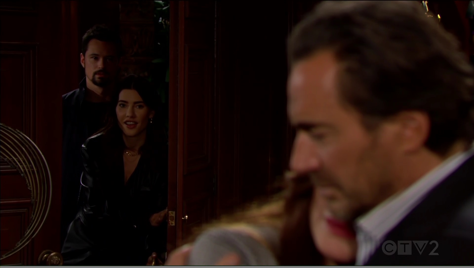 ridge holds taylor close bold and beautiful cbs soapsspoilers