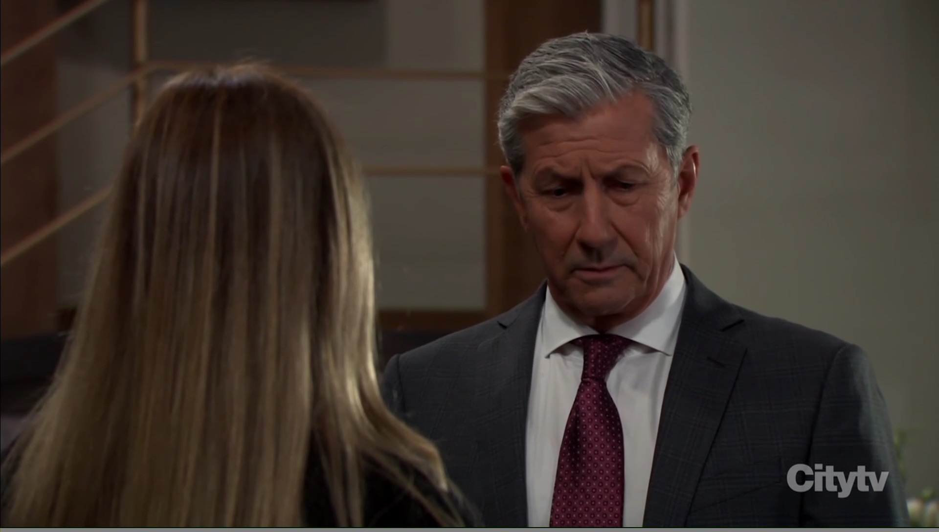 victor and laura discussion home general hospital