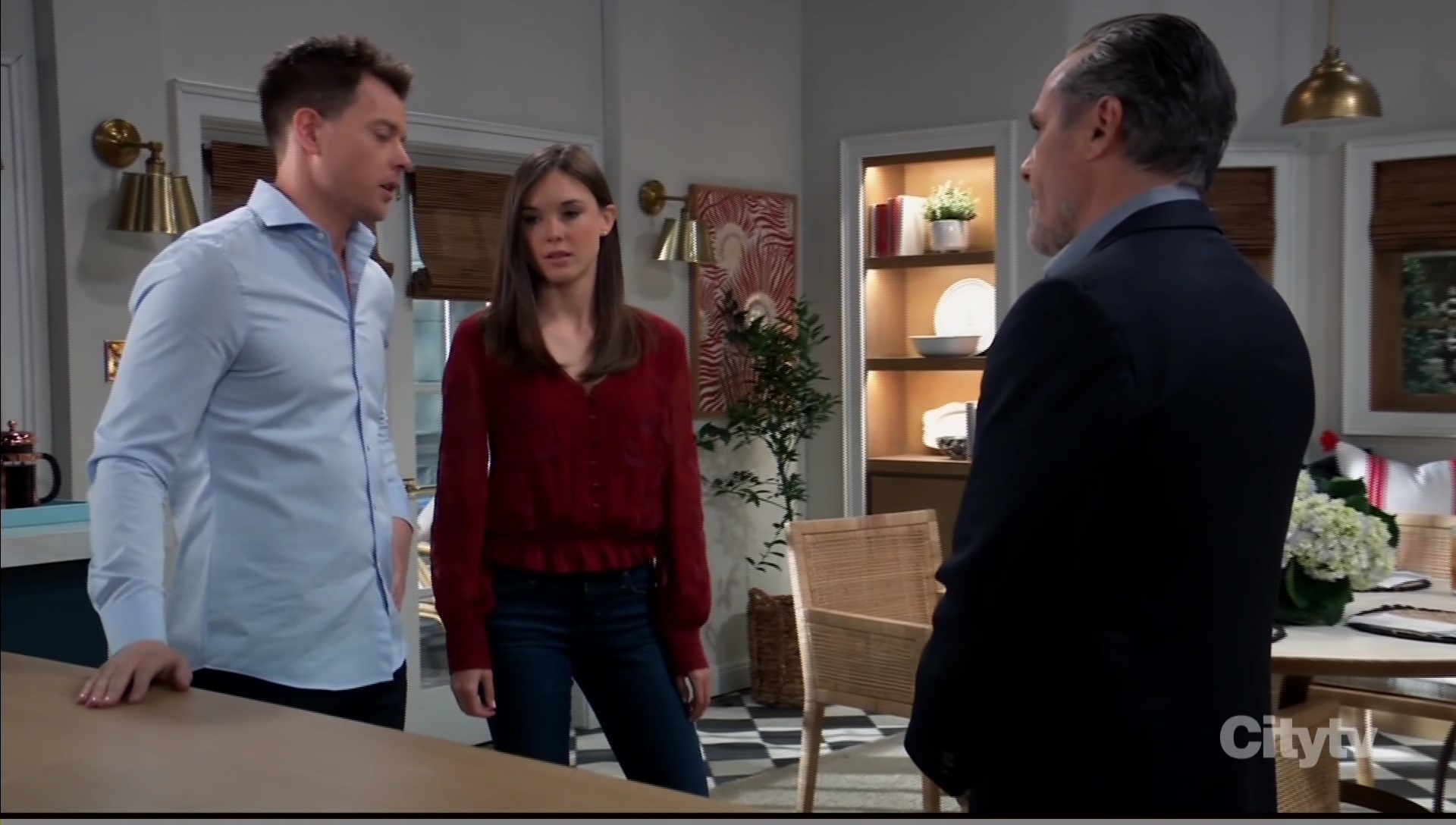 sonny willow michael argue general hospital abc soapsspoilers