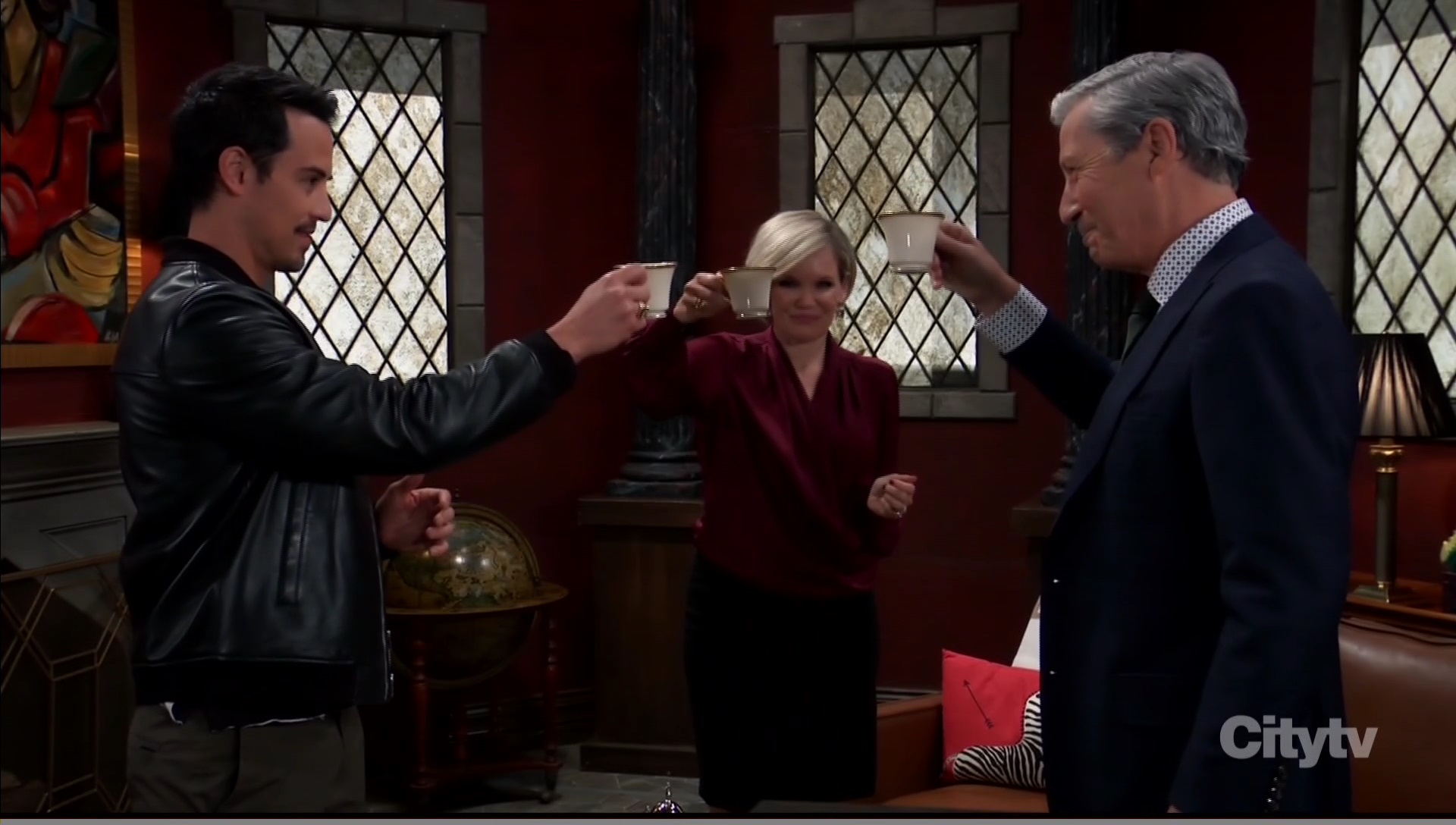 victor toasts getting his own way general hospital soapsspoilers abc