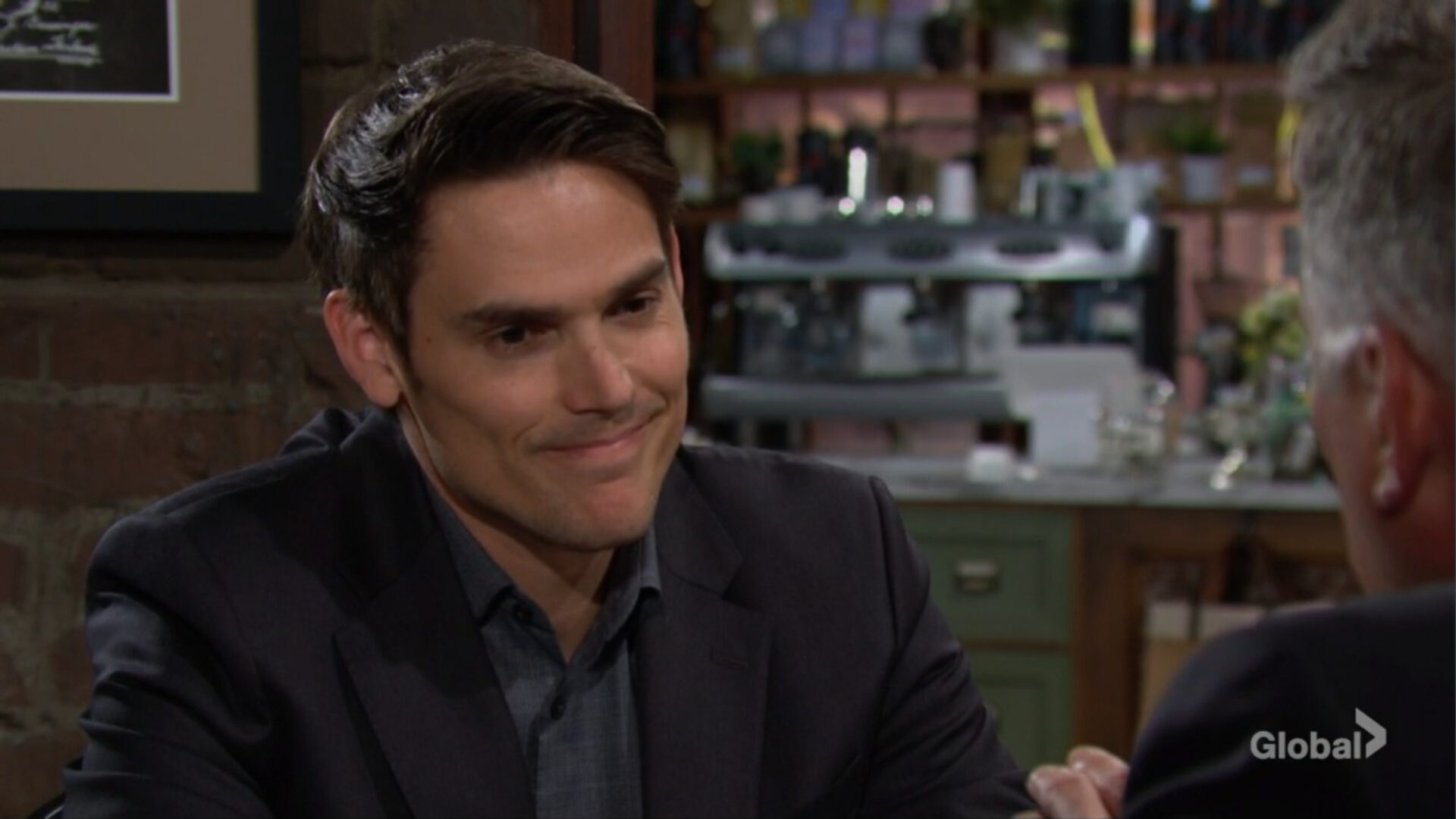 adam smirk taunts ash young restless