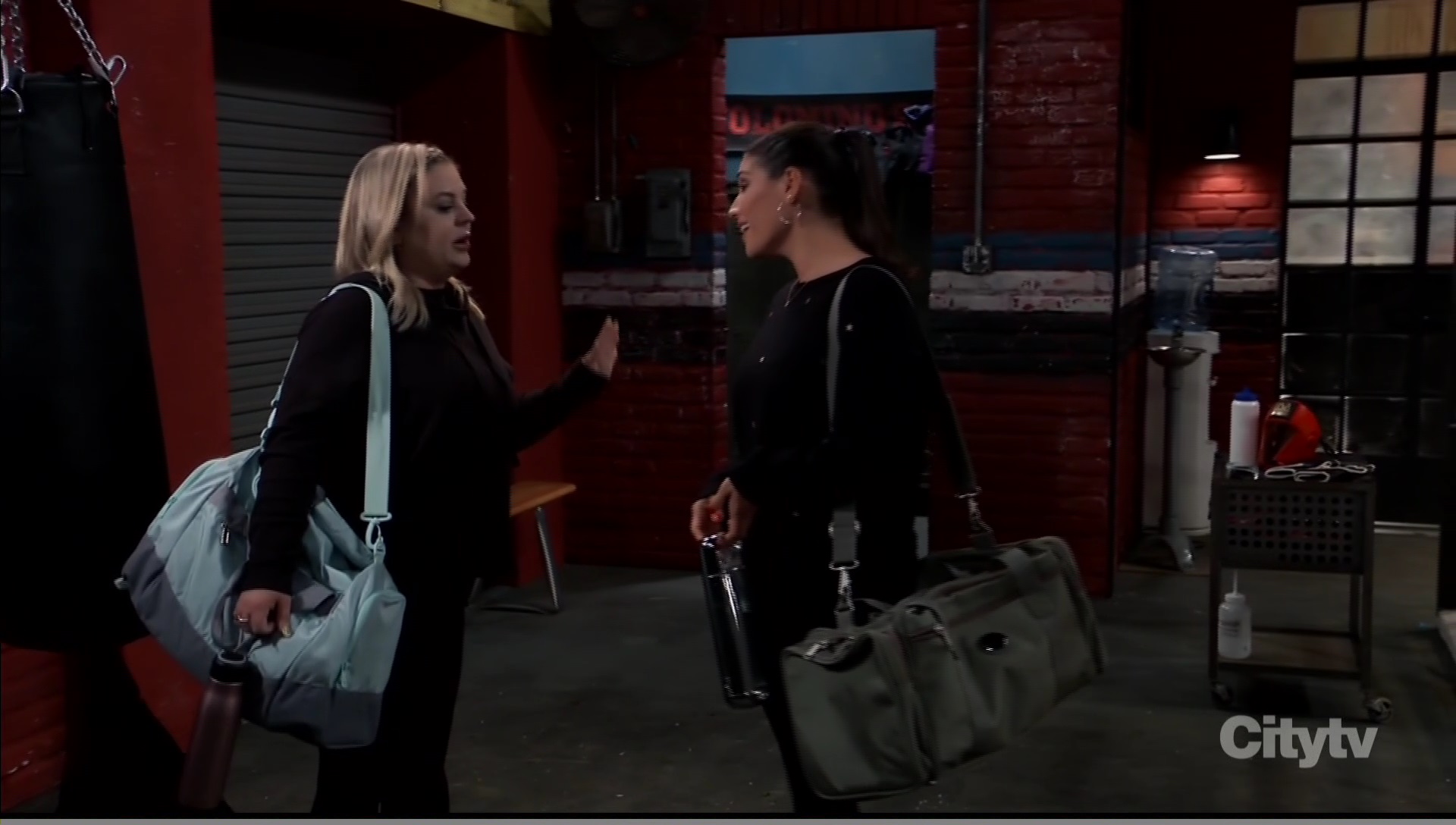 brooklyn and maxie work out general hospital abc soapsspoilers