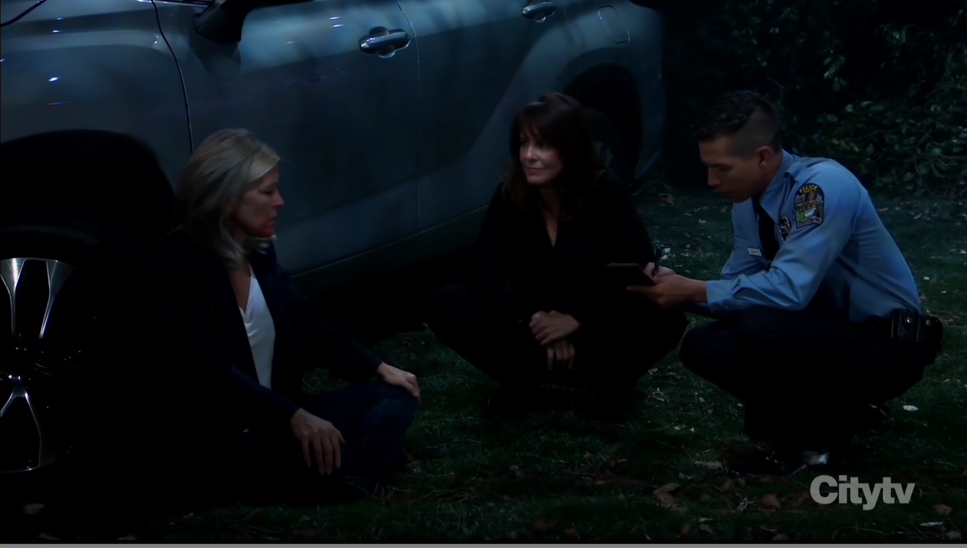 carly tells cops what harmony did gh