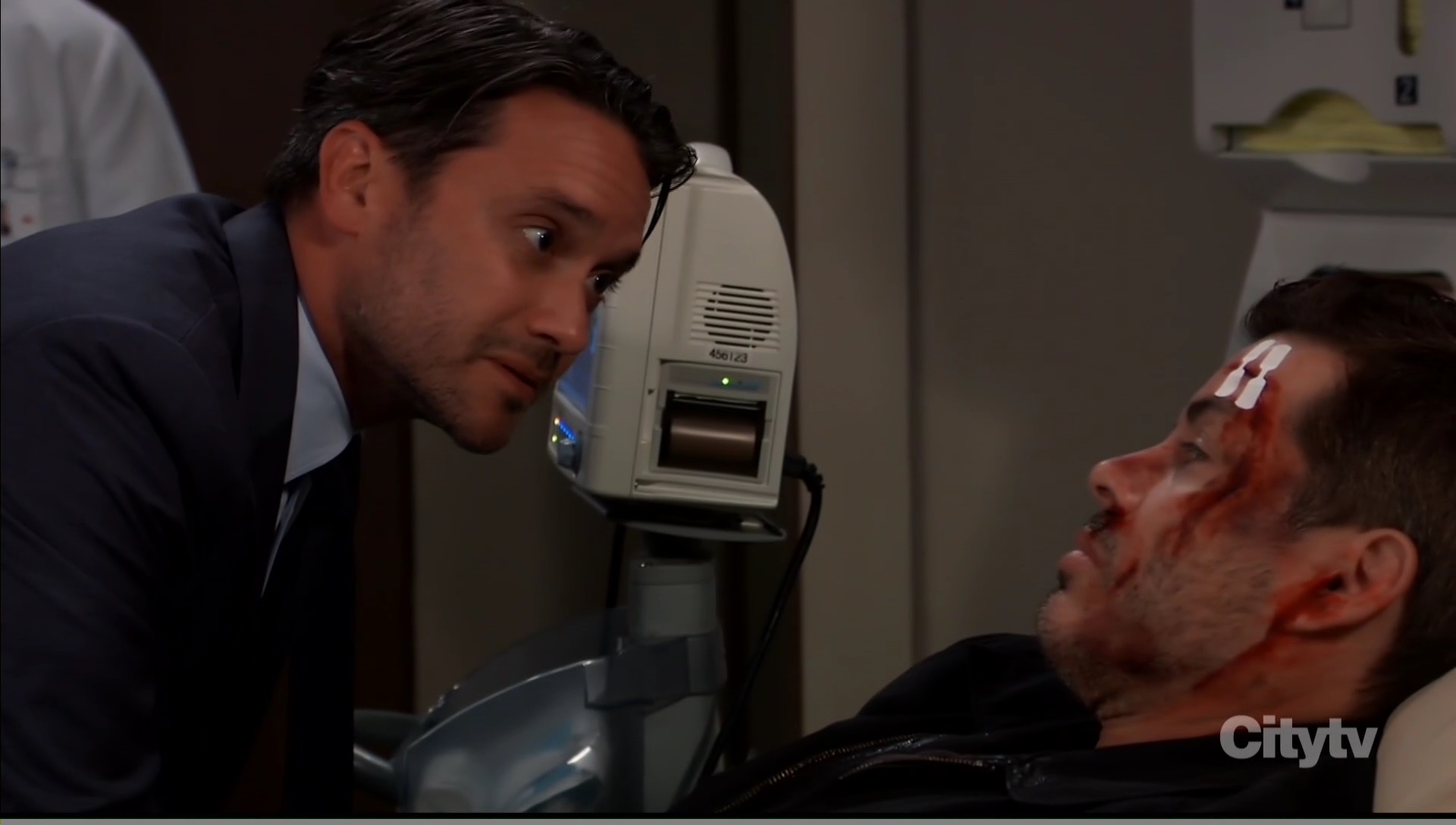 dante asks bad dude who did this general hospital soapsspoilers