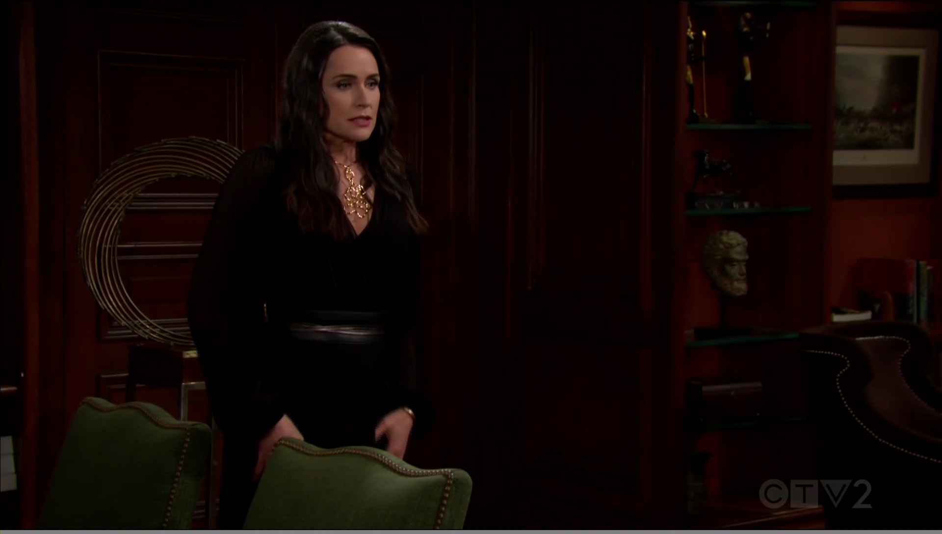quinn talks eric sad over steffy bold and beautiful cbs soapsspoilers