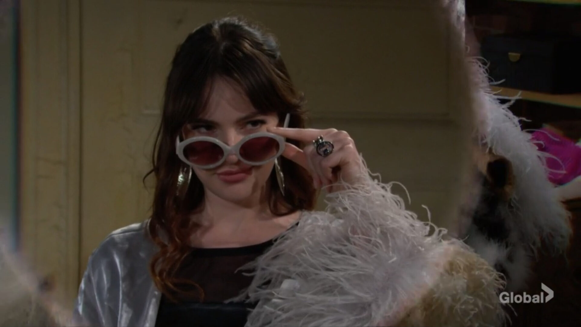 tessa sexy glasses young and restless soapsspoilers