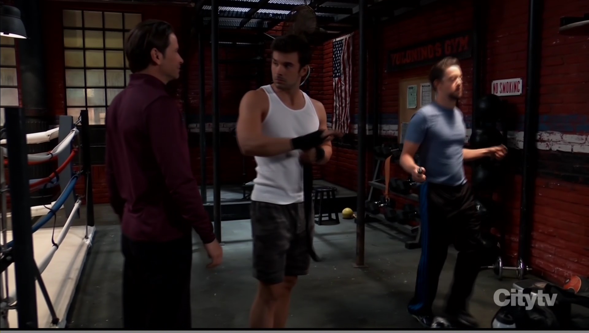 spinelli skips gym general hospital abc soapsspoilers