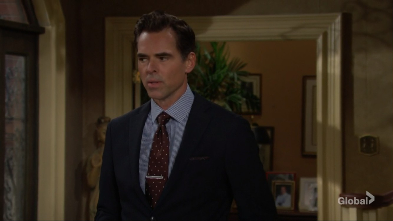 billy shocked seeing diane alive YOung Restless
