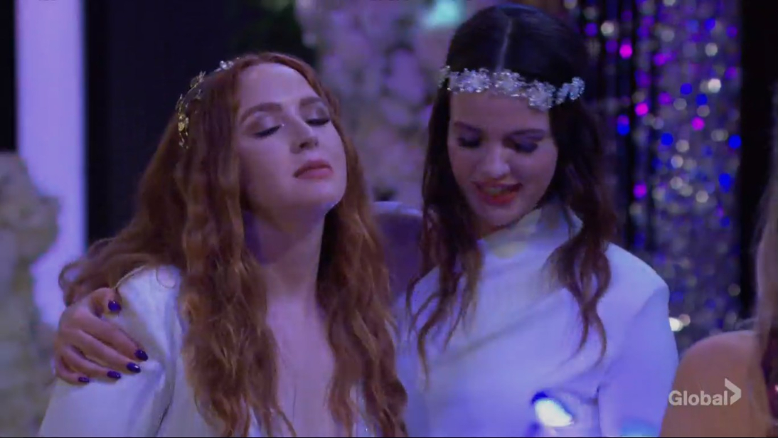 mariah tries to be nice to summer terriah wedding young restless