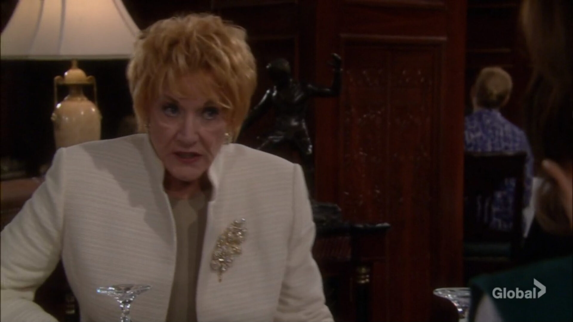 mrs chancellor talks esther roger young restless