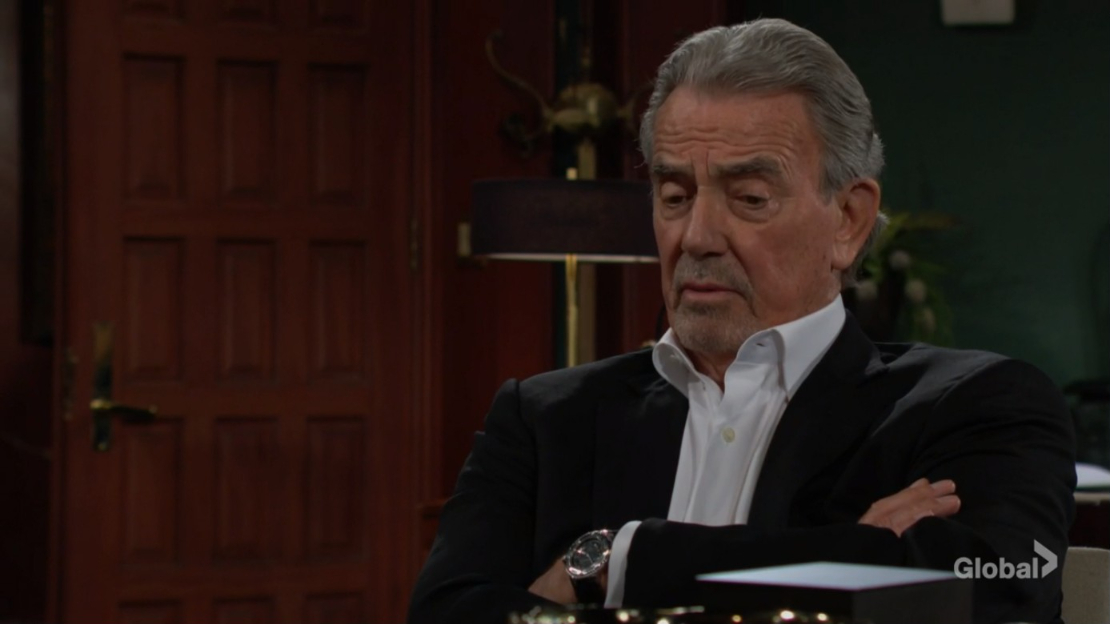 victor talks adam with vic young restless
