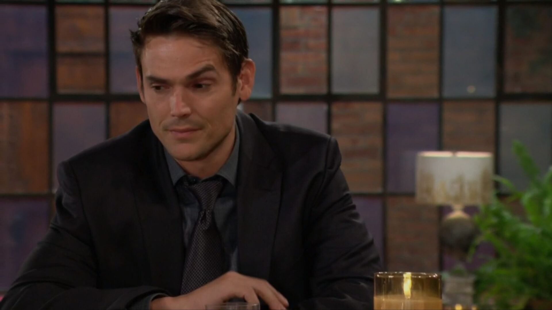 adam sick of dad young restless