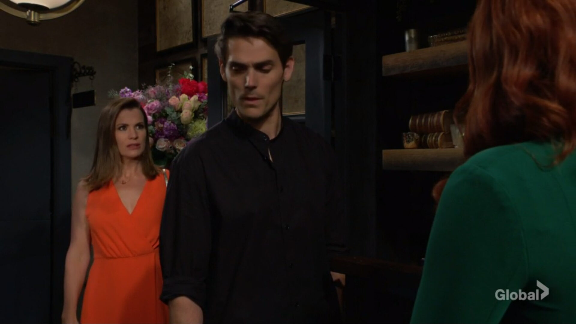 chelsea interrupts adam sally young restless