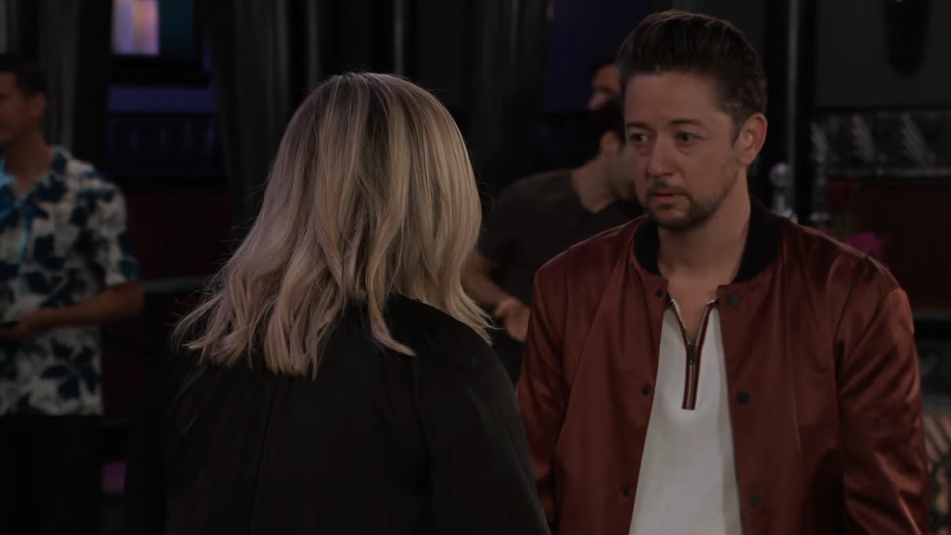 maxie encourages spinelli GH