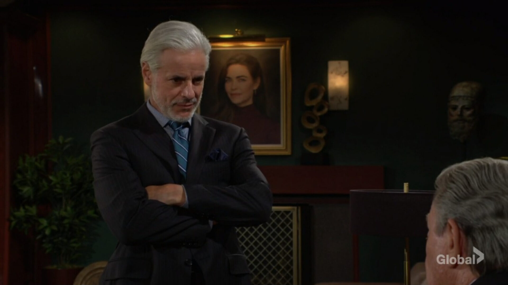 michael talks secrets with victor young restless