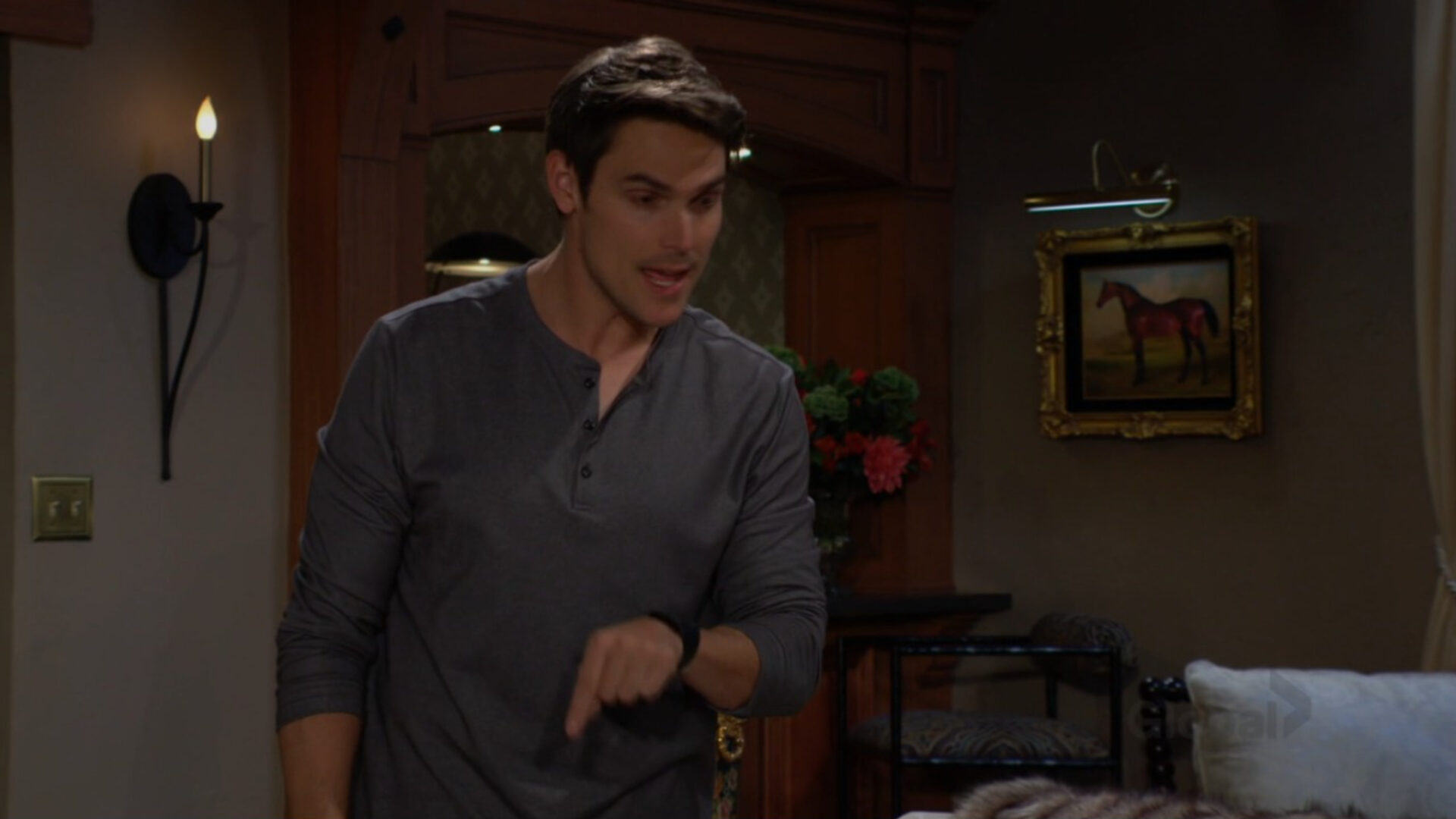 adam pissed off dad young and restless