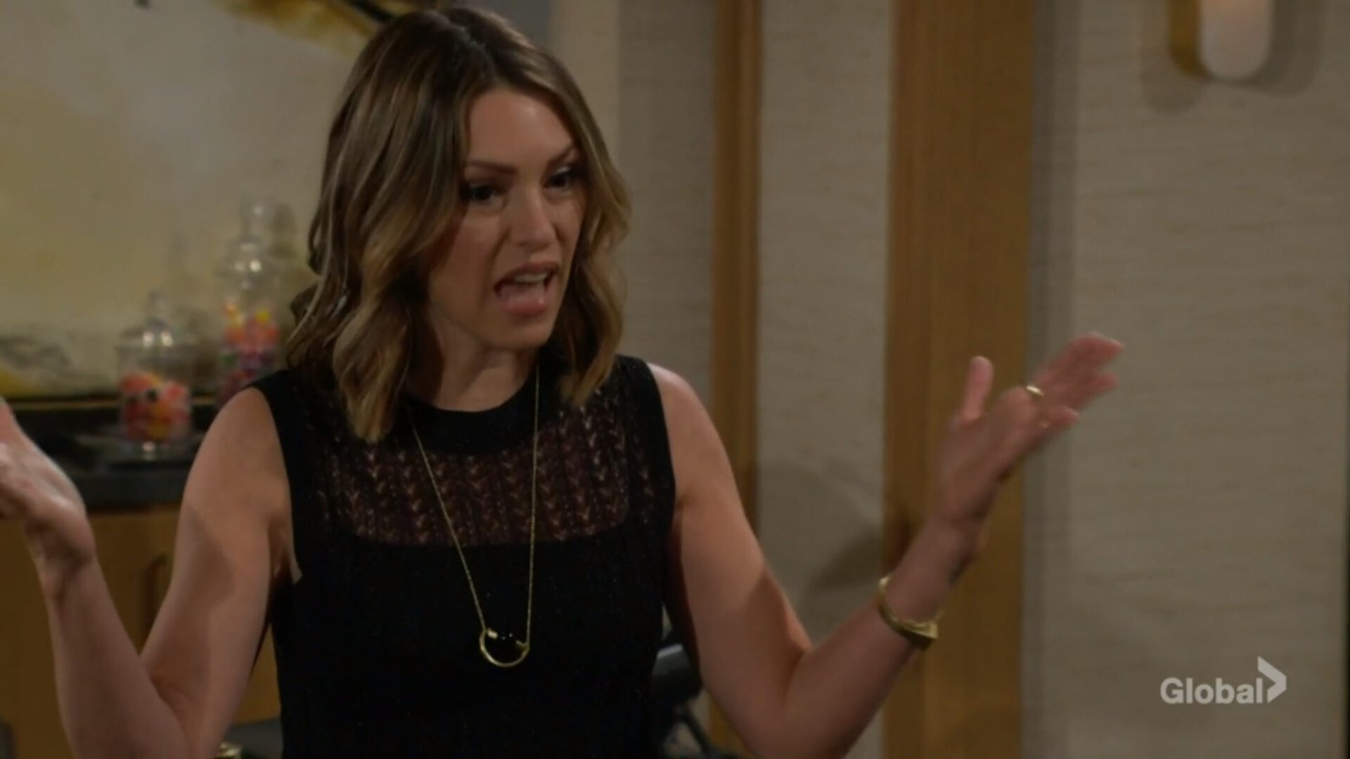 chloe yells about hearing adam issues young restless