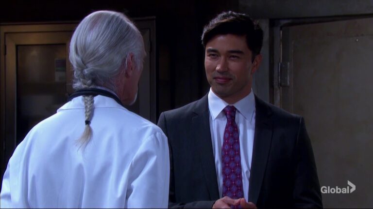 li thinks rolf holding out on him days of our lives