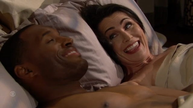 quinn bed with hot carter bold and beautiful cbs soapsspoilers