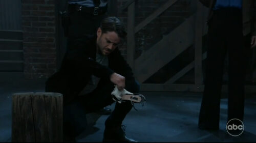 dante finds lucy shoe GH