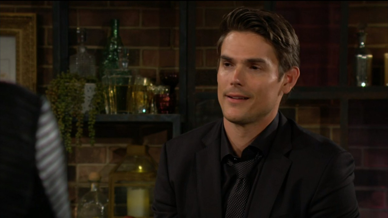 adam snarks to nick about sally young and restless recaps soapsspoilers