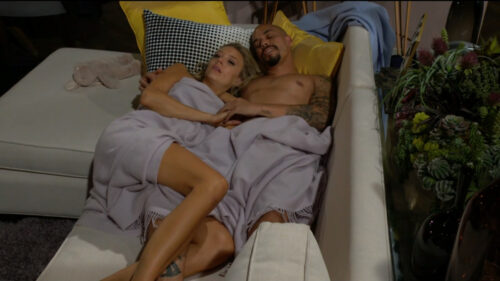 after sex snuggle dabby Y&R
