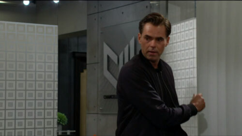 billy back to see lily Y&R
