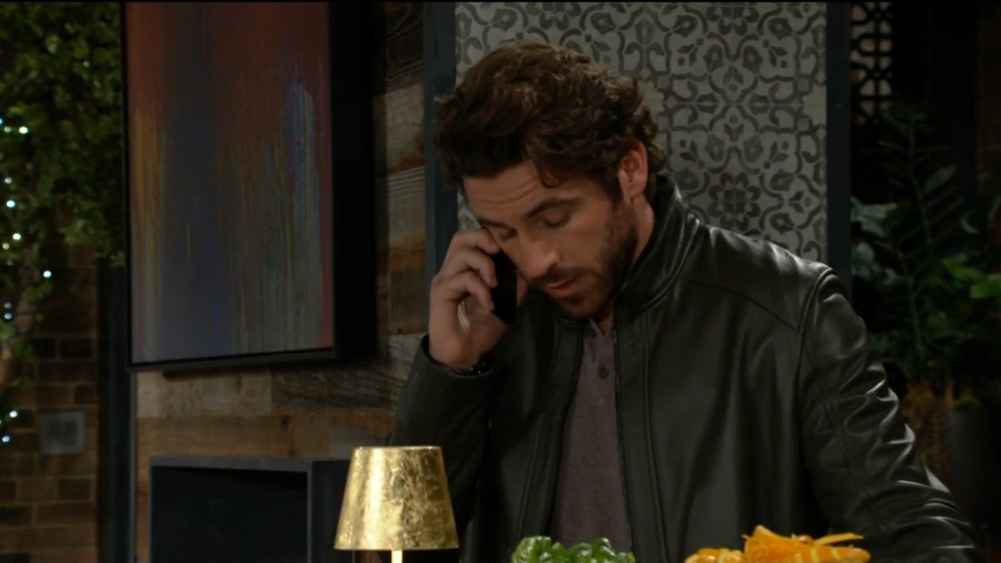 chance calls abby sorry didn't come home Y&R