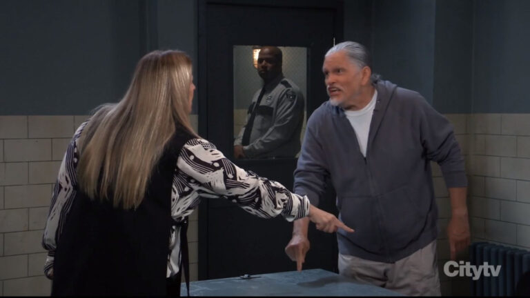 cyrus and laura yell at each other general hospital soapsspoilers
