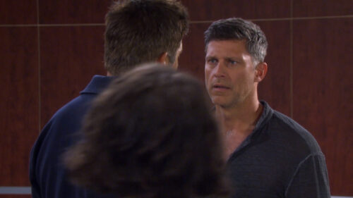 eric with rafe hospital soapsspoilers days of our lives