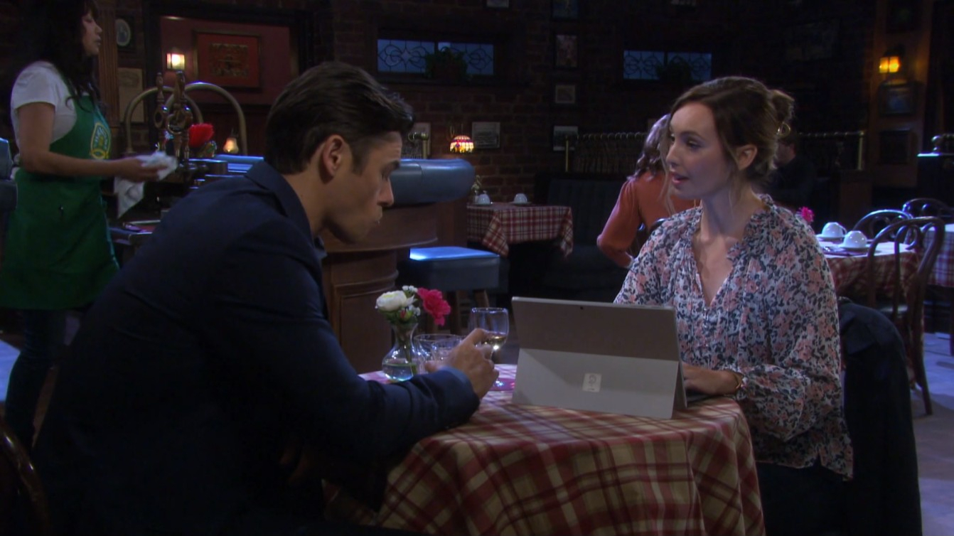 xander lies about startup gwen days of our lives soapsspoilers recap