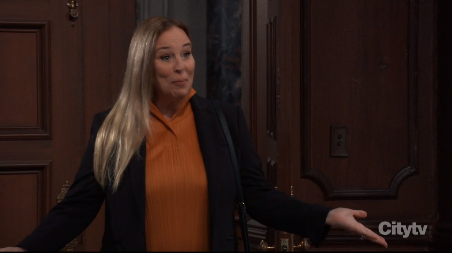 laura asks victor welcome her home GH