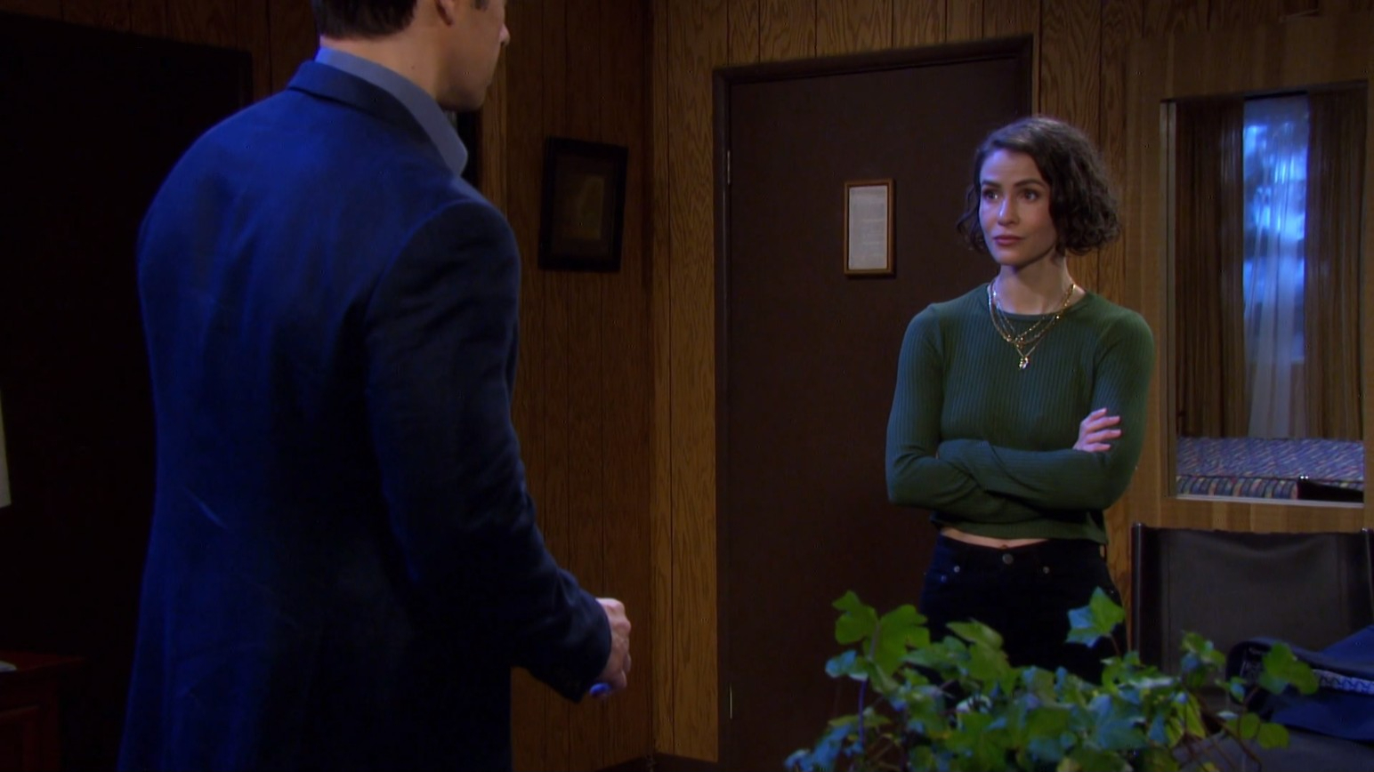 sarah asks xander about clown days of our lives recaps soapsspoilers
