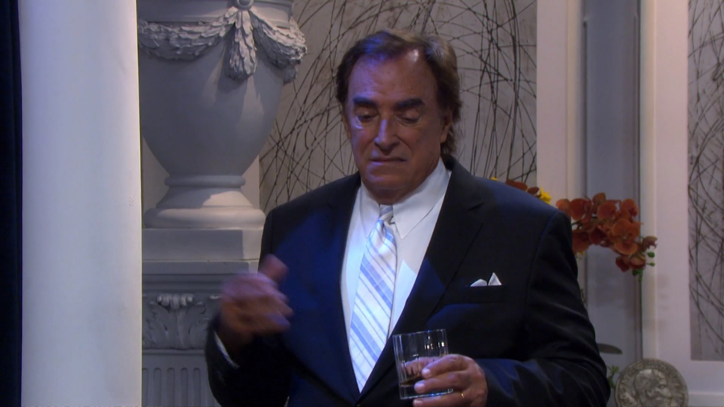 tony talks stefano portrait days of our lives recaps soapsspoilers
