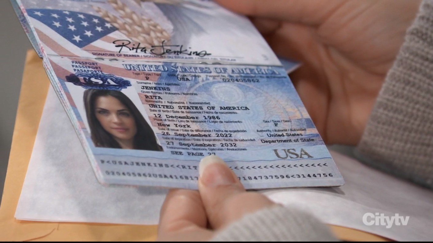 Britt fake passport GH recaps